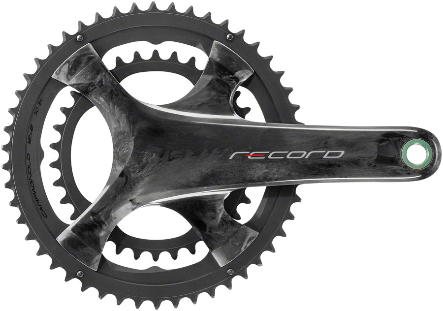 Campagnolo Record Crankset - 172.5mm, 12-Speed, 50/34t, 112/146 Asymmetric BCD, Campagnolo Ultra-Torque Spindle Interface, Carbon