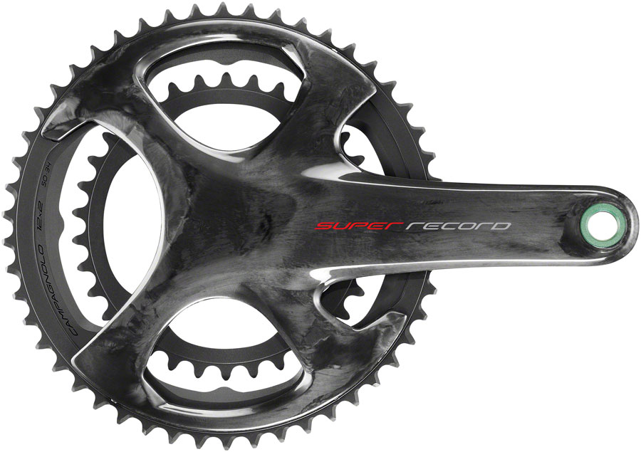 Campagnolo Super Record Crankset - 175mm, 12-Speed, 50/34t, 112/146 Asymmetric BCD, Campagnolo Ultra-Torque Spindle Interface, Carbon