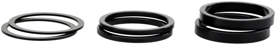 Cane Creek 30mm Bottom Bracket Spindle Spacer Kit - (2) 1mm, (2) 2.5mm, (2) 5mm