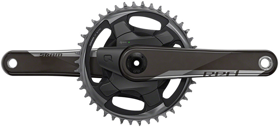 SRAM RED 1 AXS Power Meter Crankset - 172.5mm, 12-Speed, 40t, Direct Mount, DUB Spindle Interface, Natural Carbon, D1