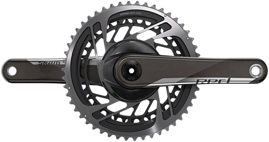 SRAM RED AXS Crankset - 172.5mm, 12-Speed, 48/35t, Direct Mount, DUB Spindle Interface, Natural Carbon, D1