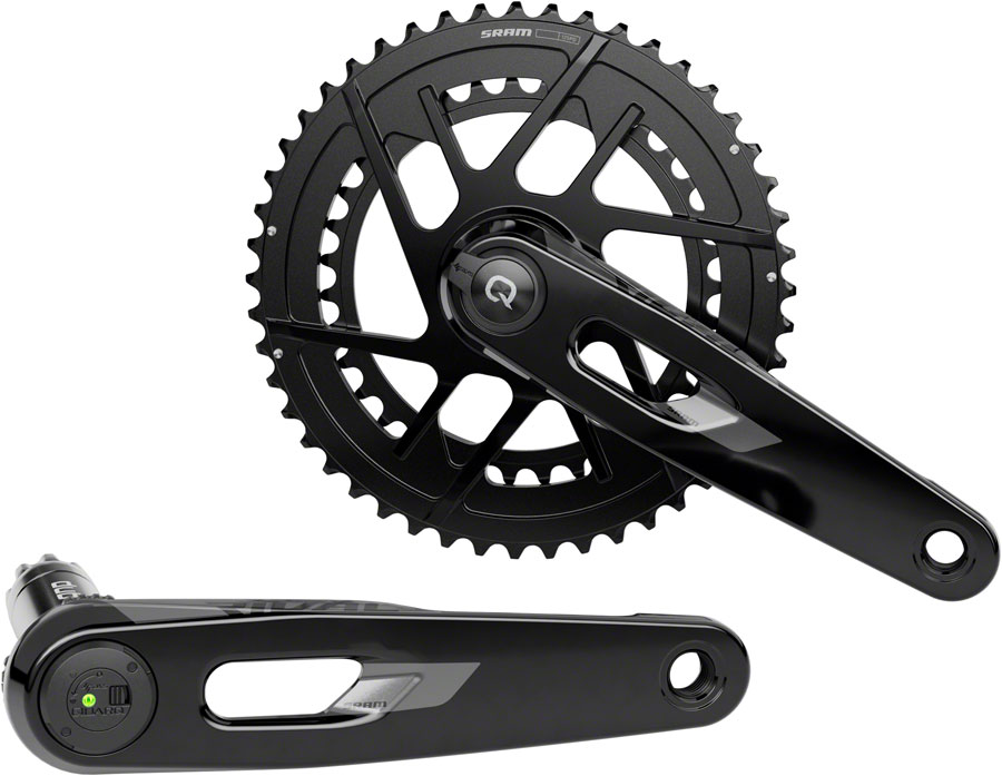 SRAM Rival AXS Power Meter Crankset - 160mm, 12-Speed, 46/33t, 8-Bolt Direct Mount, DUB PM Spindle, Black, E1