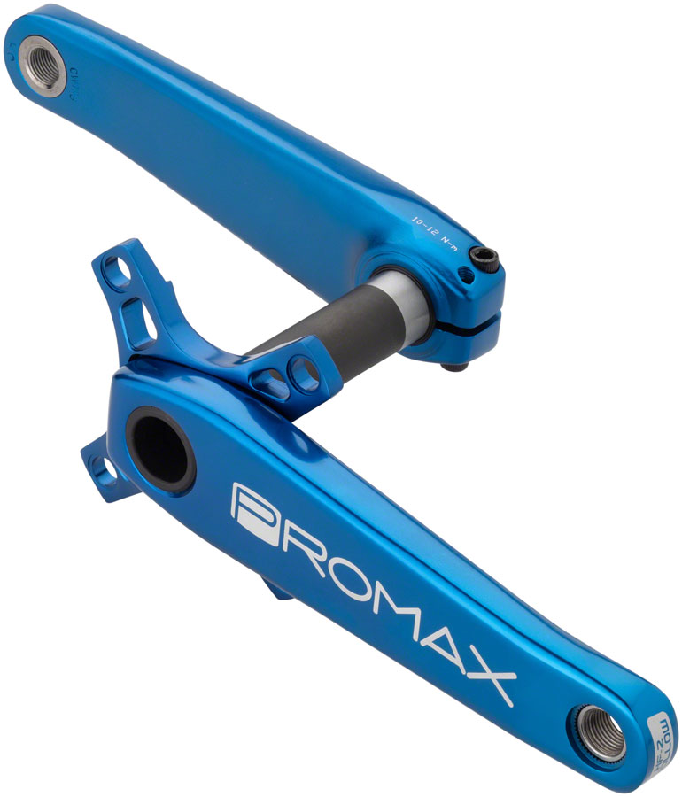 Promax HF-2 Hollow Hot Forged 2 Piece Crank 24 x 175mm Blue