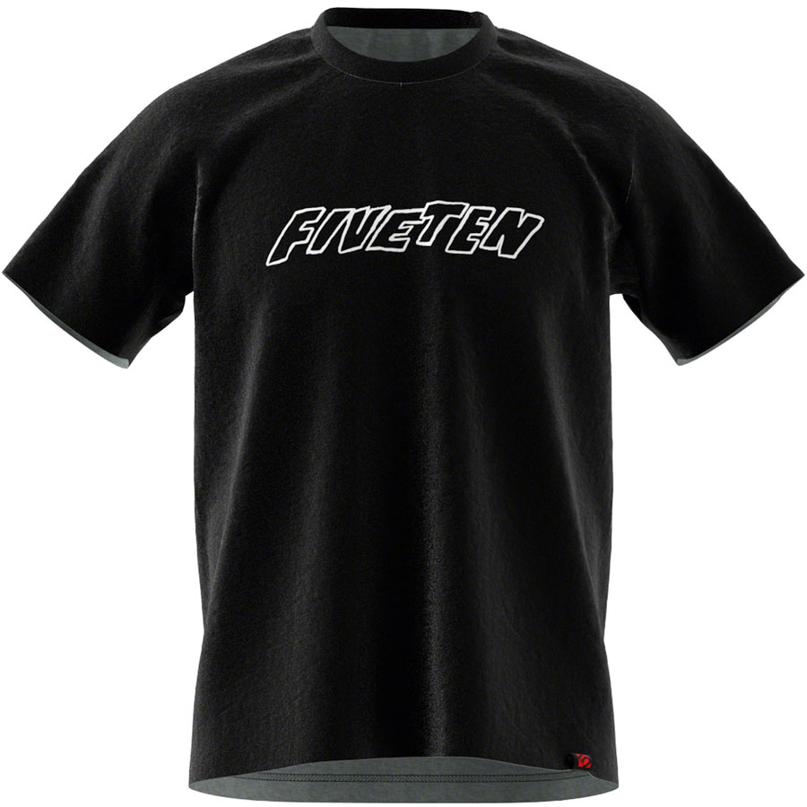 Five Ten Logo T-Shirt - Black, Large