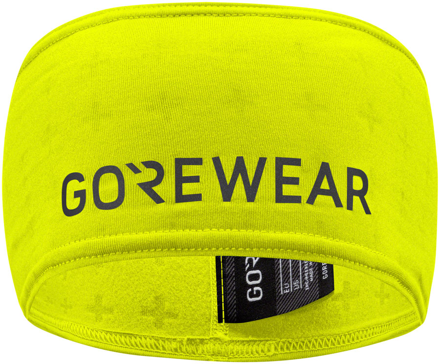 Gorewear Essence Thermo Headband - Neon Yellow, One Size
