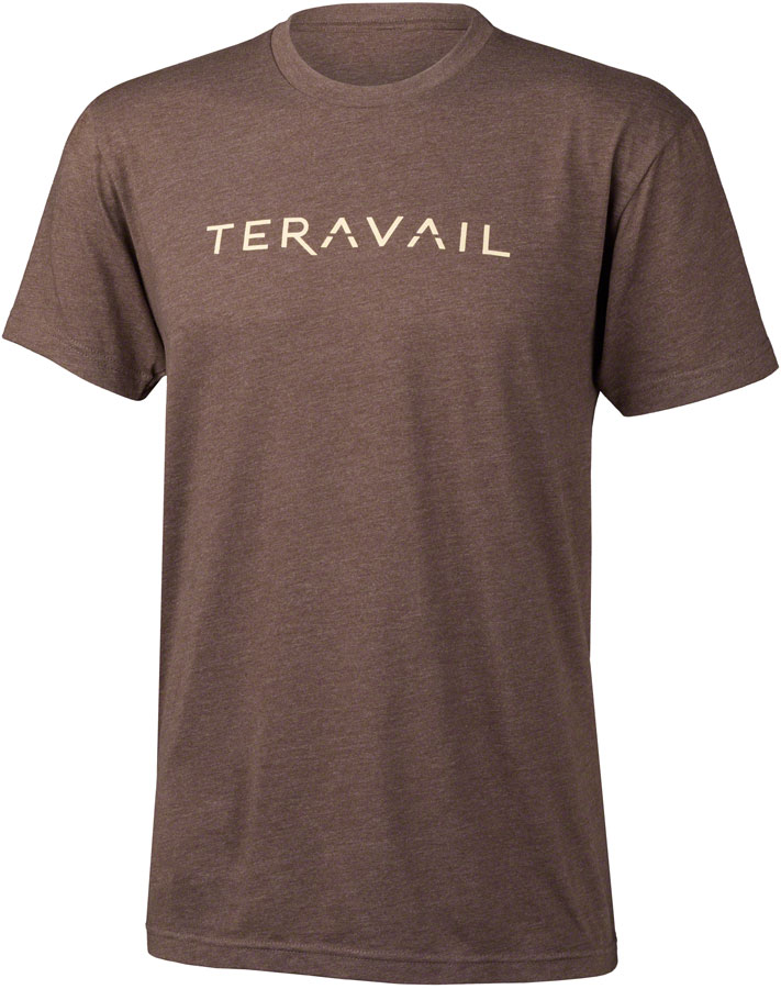 Teravail Logo Short Sleeve T-Shirt - Unisex, Espresso, Large