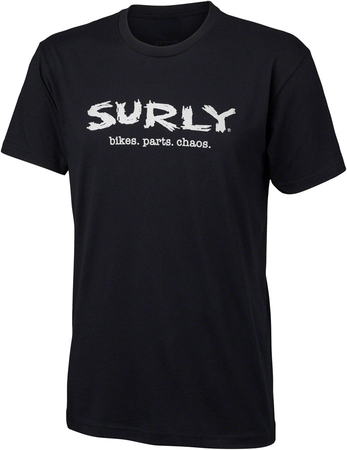 Surly Famous Last Words Short Sleeve T-Shirt - Unisex, Black, Medium