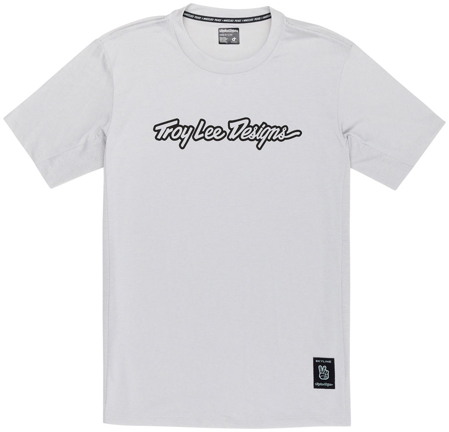 Troy Lee Designs Skyline Short Sleeve Ride Tee  Signature Mist, Large