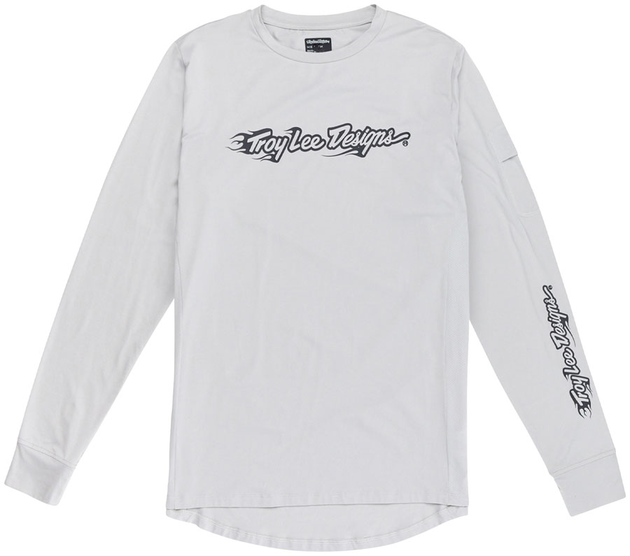 Troy Lee Designs Ruckus Long Sleeve Ride Tee  Burn Out Mist, X-Large