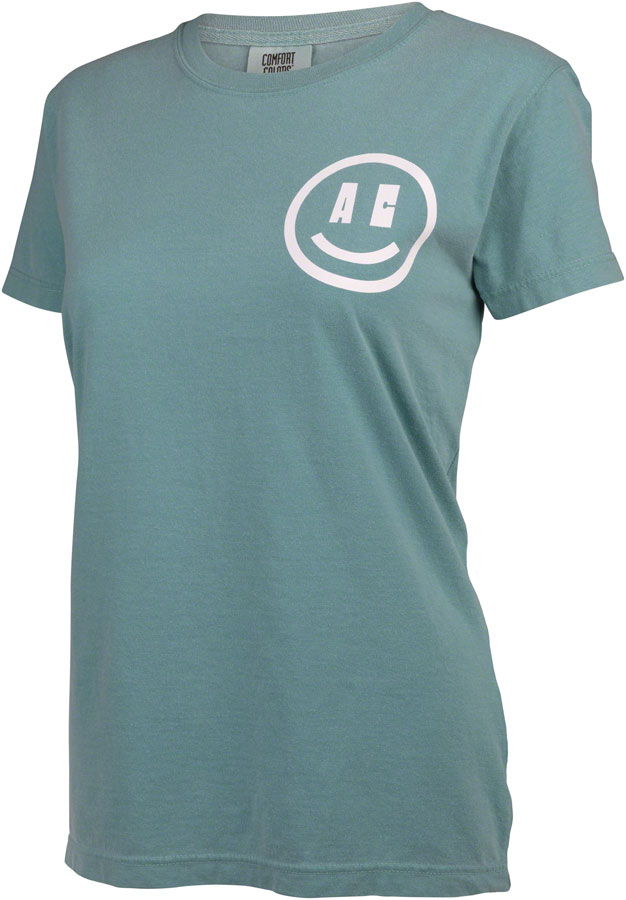 All-City Week-Endo Women's T-Shirt - Seafoam, White, Large 