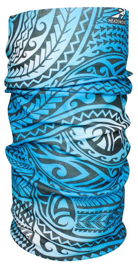 Headsweats Ultra Band Multi-Purpose Headband - Full, Blue Tribal, One Size 