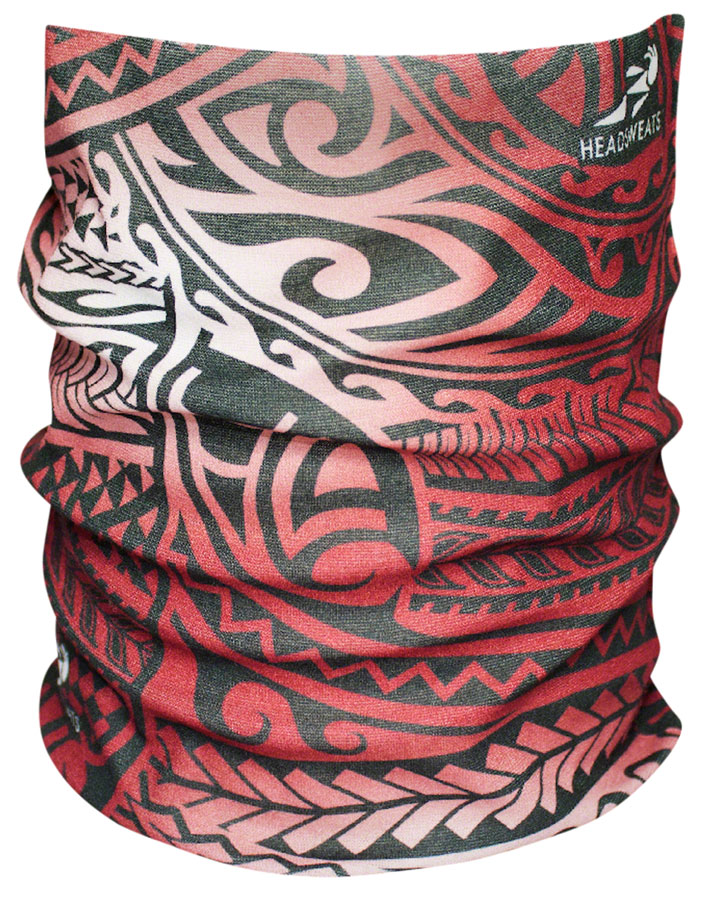 Headsweats Ultra Band Multi-Purpose Headband - Half, Red Tribal, One Size 