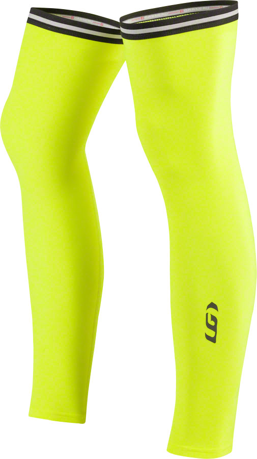 Garneau Leg Warmers 2: Bright Yellow MD 