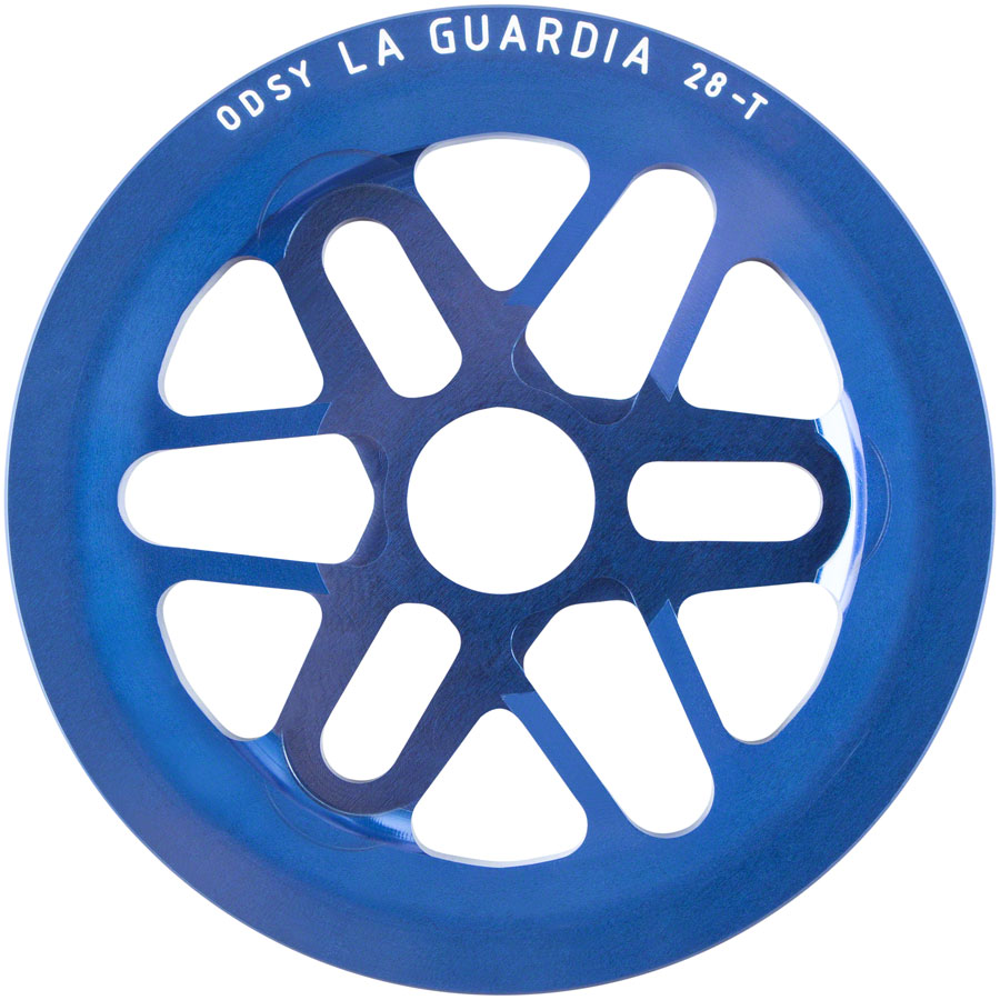 Odyssey La Guardia Sprocket - 28t, Anodized Blue 