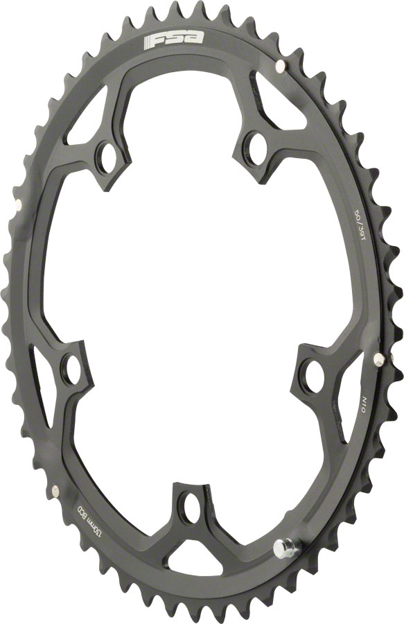 Full Speed Ahead Pro Road Triple Chainring - 50t, 130 BCD, Aluminum, N ...