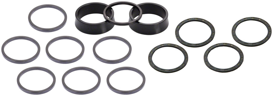 RaceFace Crankset Spacer Kit for CINCH 30mm Spindle Systems - Aluminum, Black