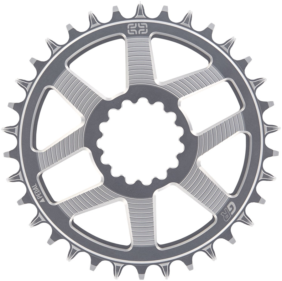 e*thirteen Helix Race GR Direct Mount Chainring - 36t, For use with Helix Race GR Crank, Black