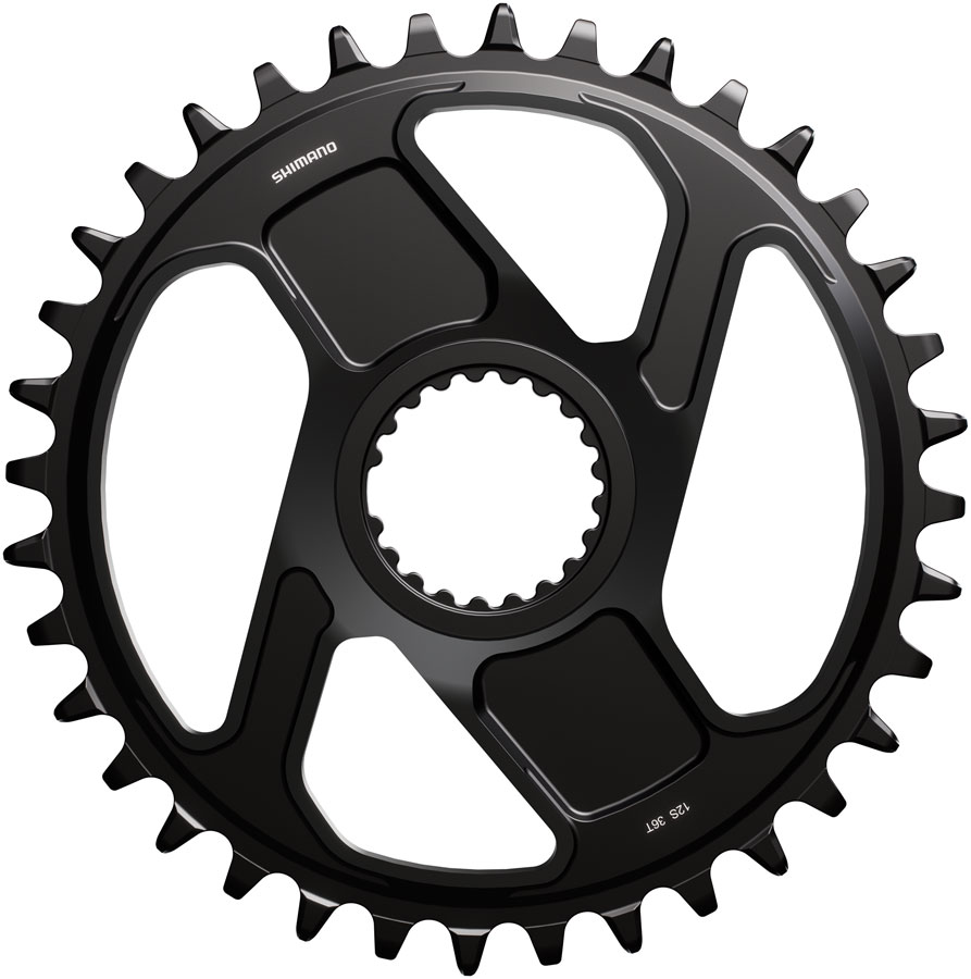 Shimano Deore XT SM-CRM86 1x Direct Mount Chainring - 36t, Shimano Direct Mount, For 12-Speed HG+ Chain, Fits FC-M8200 Crank, Black