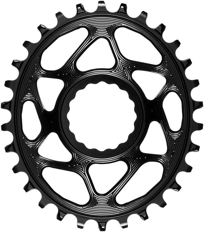 narrow wide oval chainring