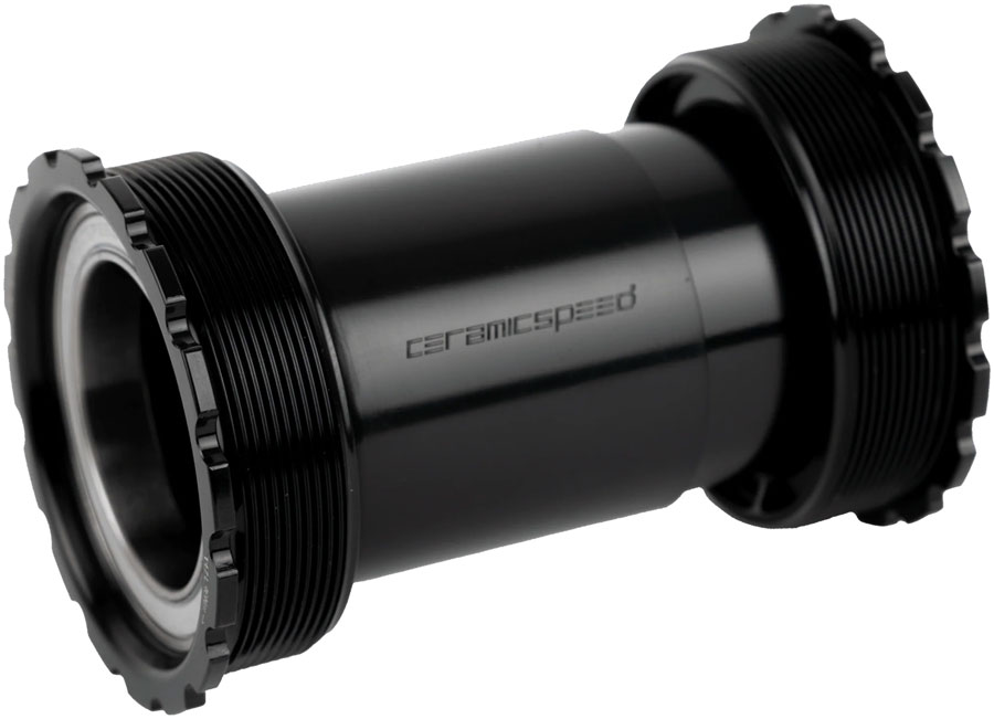 CeramicSpeed BB ALPHA Bottom Bracket - T47, 86mm, For 30mm Spindle, Road, Black