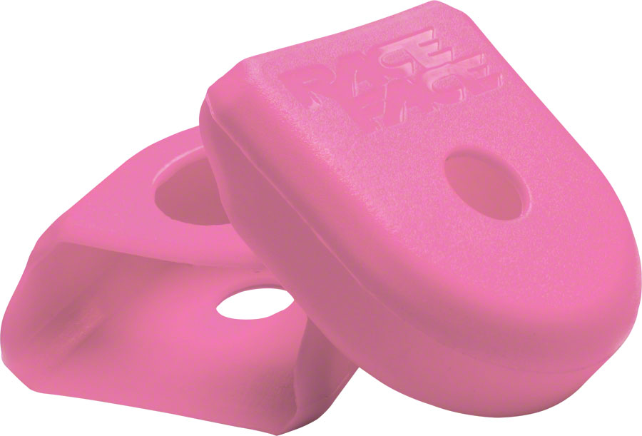 RaceFace Crank Boots: For Carbon Cranks, 2-Pack Pink