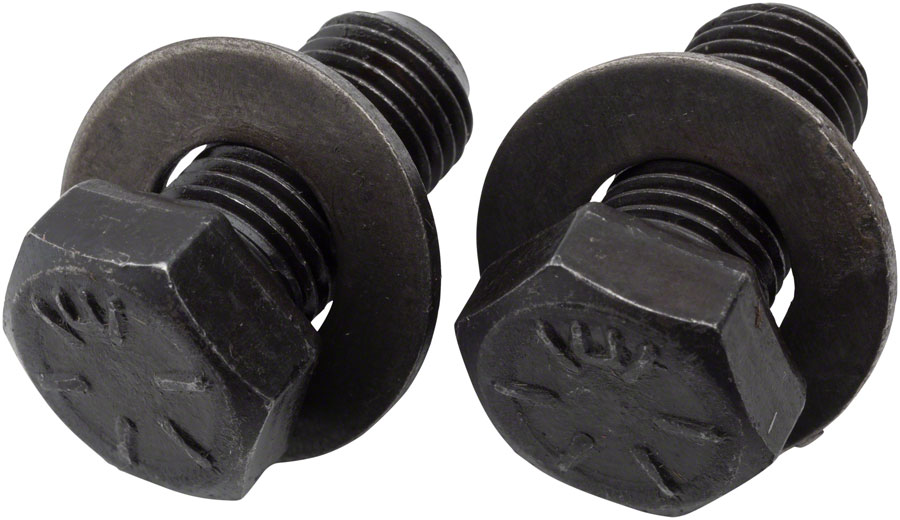 Profile Racing Hex Crank Bolts for Solid Spindle, w/Washers