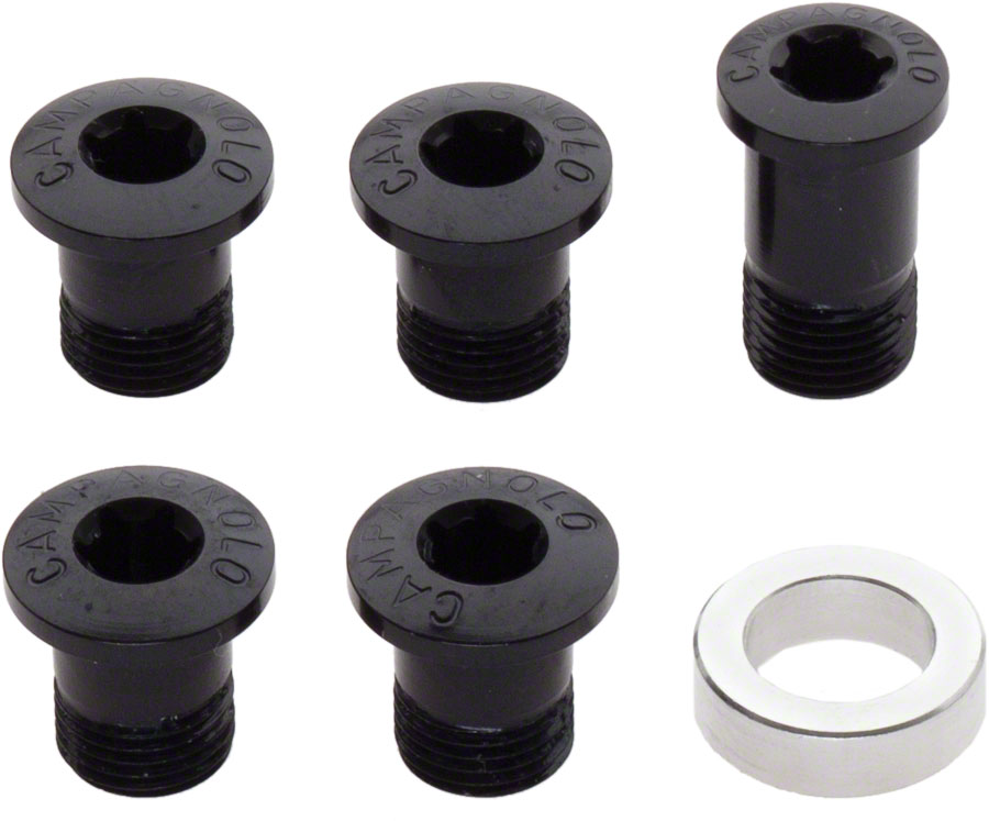 Campagnolo Ultra-Torque/Over-Torque Chainring Bolts 2011-2014, Black