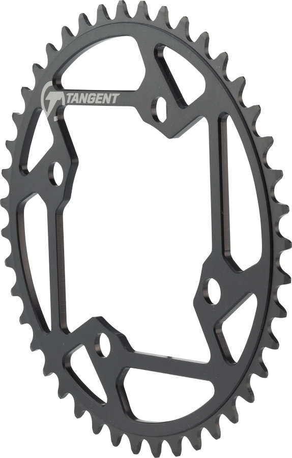 Tangent Halo 44t 104mm BCD 4-Bolt Chainring Black