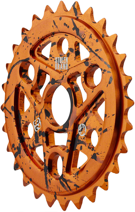 Stolen Sumo III Sprocket - 28t, 6.0mm Thickness, Aluminum, Orange 