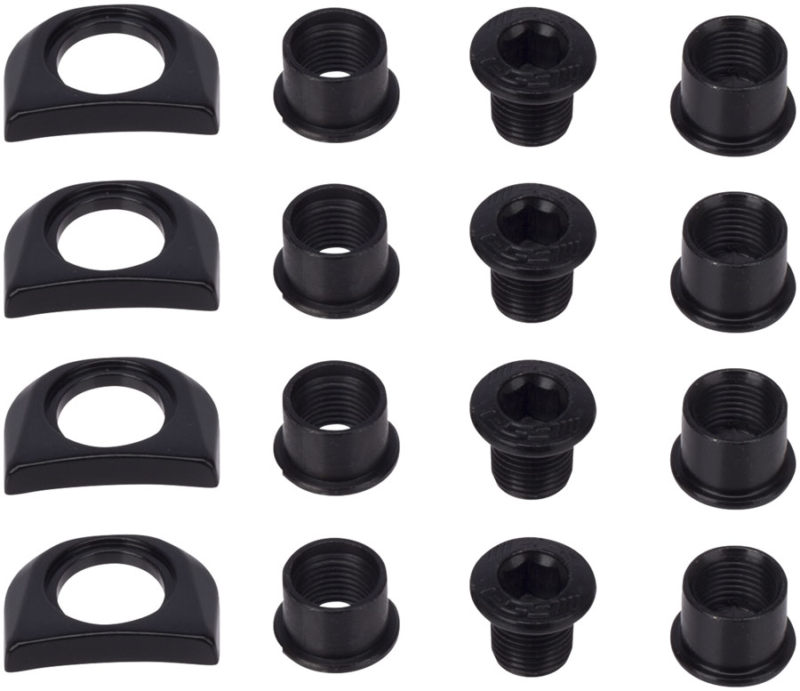 FSA Chainring Bolt Tab Cover for Carbon Cranks, 4mm