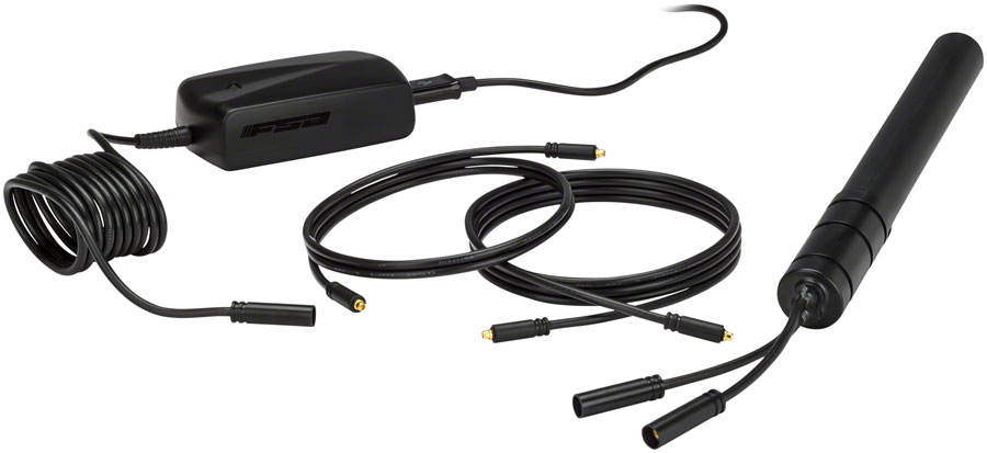 FSA K-Force WE Battery, Charger, and Cable Set, 650mm and 1050mm Cables