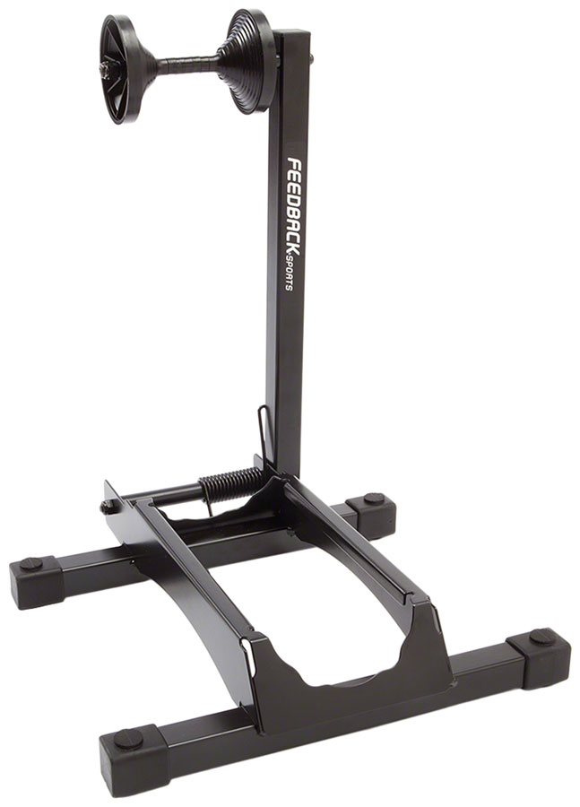 Feedback Sports RAKK XL Display Stand - 1-Bike, Wheel Mount, 2.3-5" Tire, Black 