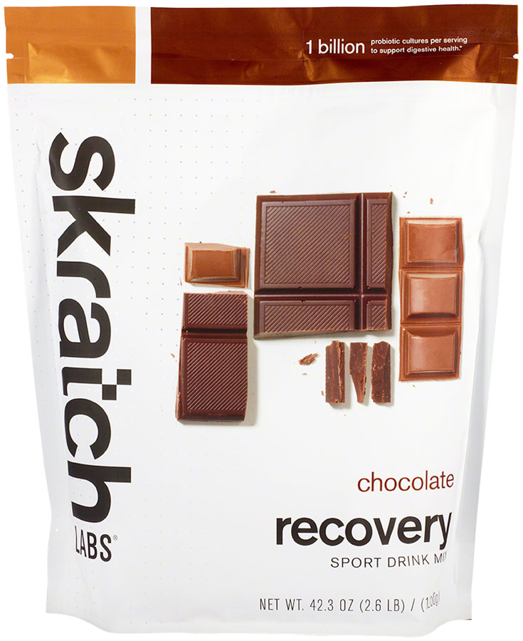Skratch Labs Sport Recovery Drink Mix - Chocolate 24-Serving Resealable Pouch