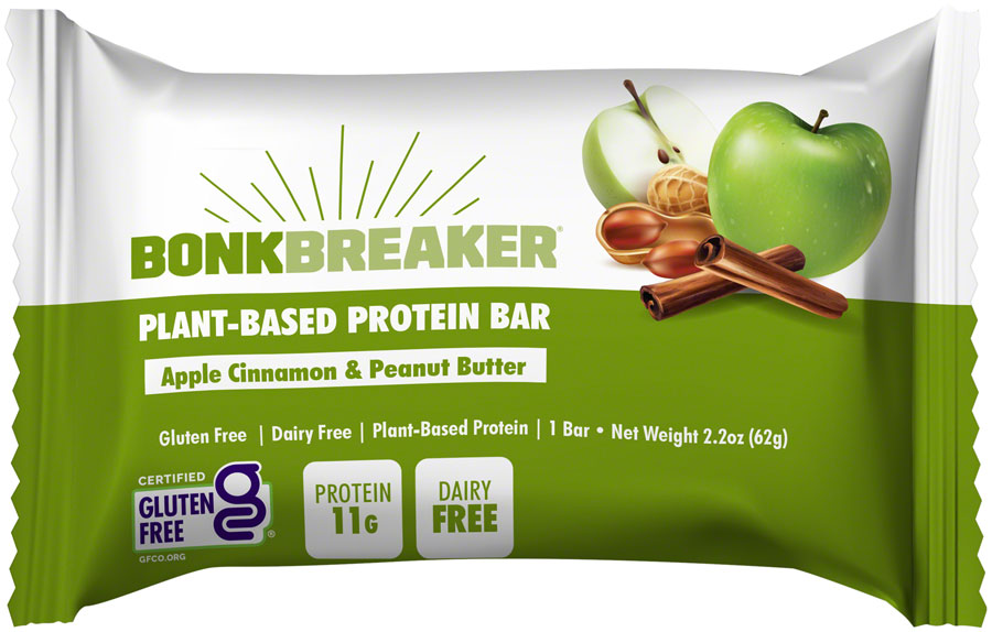 Bonk Breaker Bars - Apple Cinnamon Peanut, Box of 12