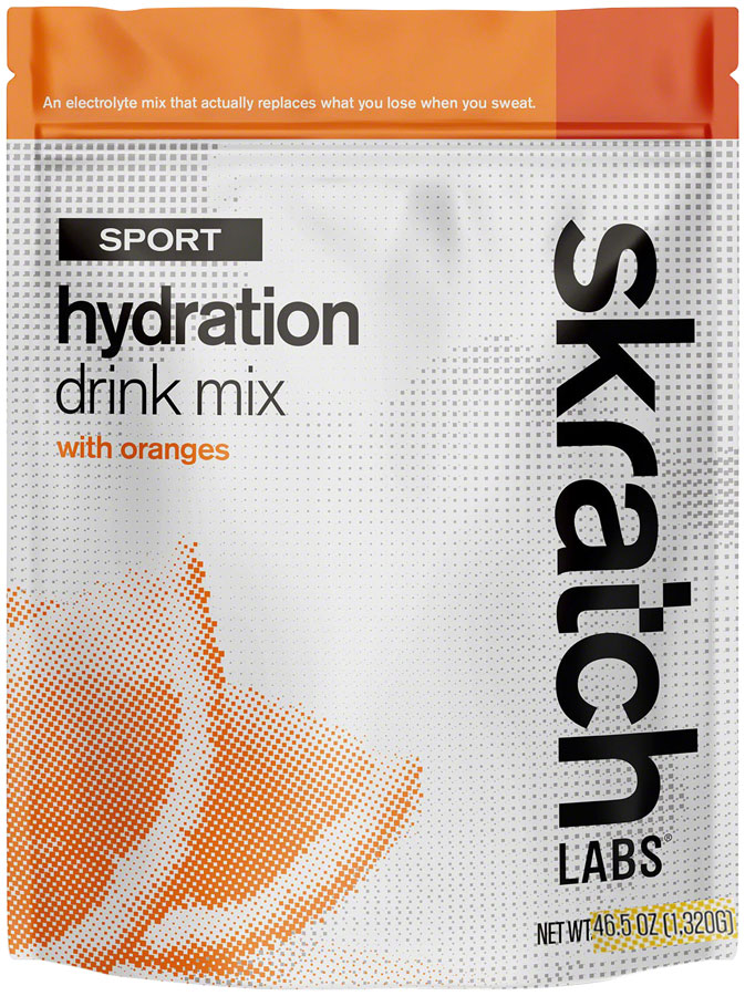Skratch Labs Hydration Sport Drink Mix - Orange, 60-Serving Resealable Pouch