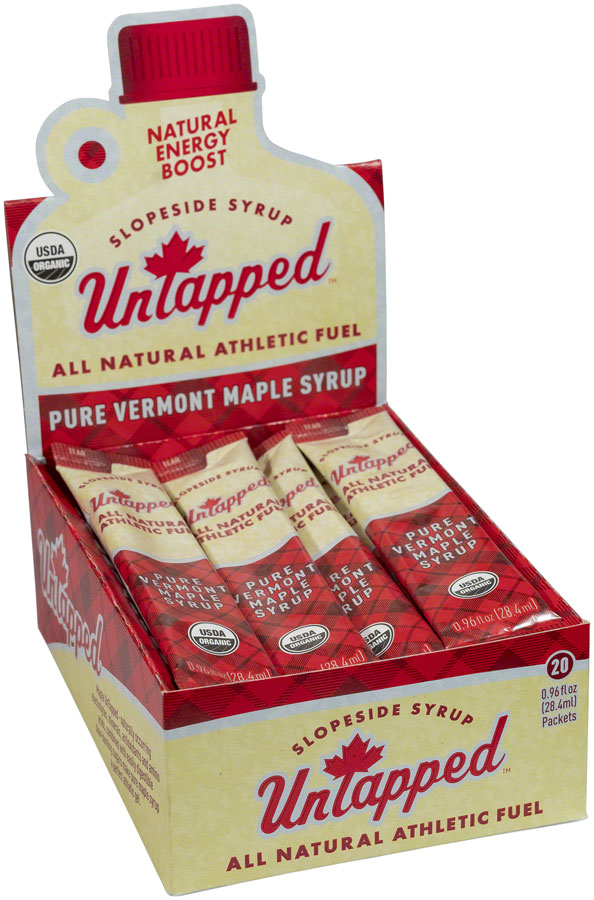 UnTapped Maple Syrup Energy Gel - Maple, Box of 20