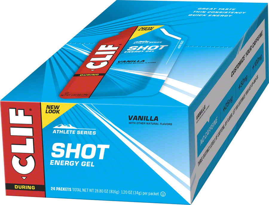 Clif Shot Gel: Vanilla 24-Pack






