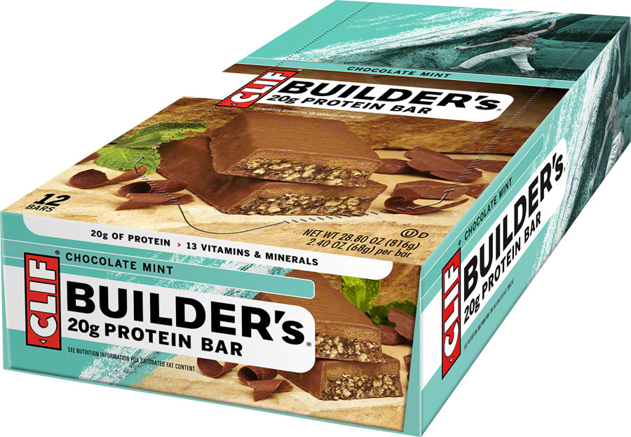 Clif Builder's Bar: Chocolate Mint Box of 12






