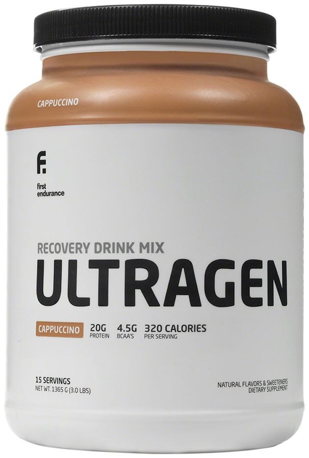 First Endurance Ultragen Recovery - Cappuccino, 25 Servings