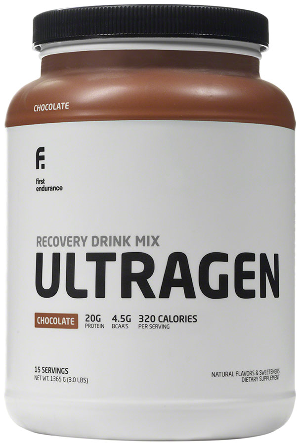 First Endurance Ultragen Recovery - Chocolate, 25 Servings