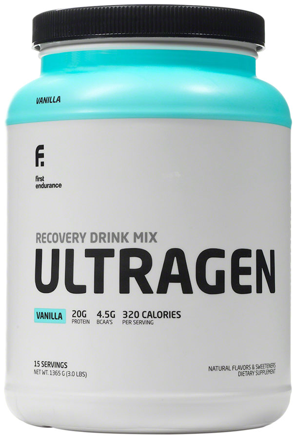 First Endurance Ultragen Recovery - Vanilla, 15 Servings