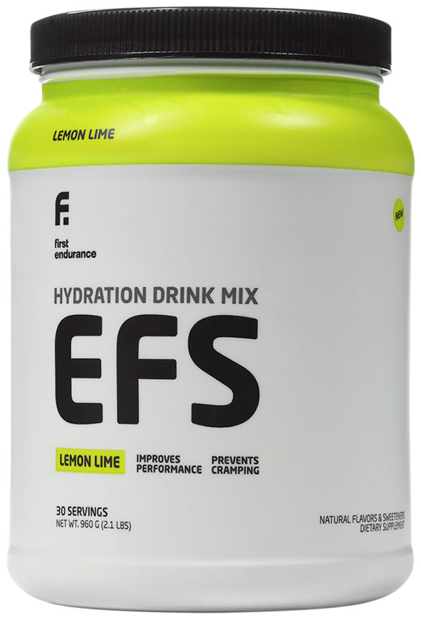 First Endurance EFS Drink Mix - Lemon-Lime, 30 Serving Canister