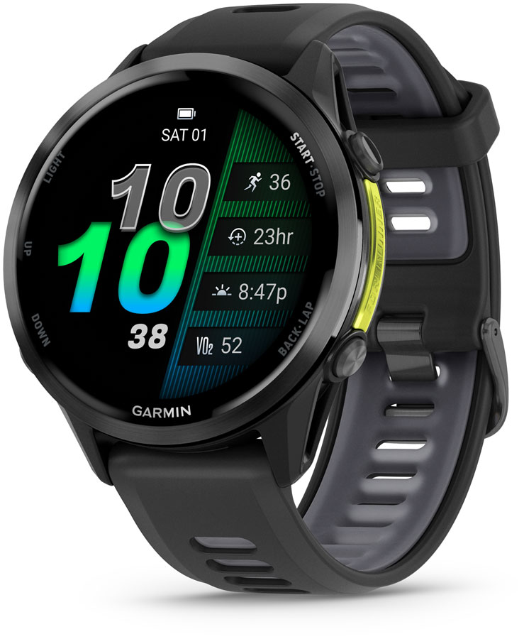 Garmin Forerunner 970 SmartWatch - Black/Amp Yellow