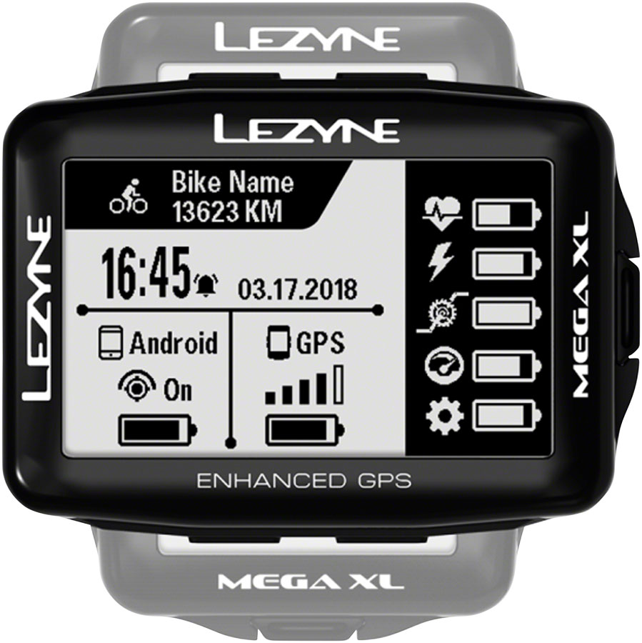 Lezyne Mega XL GPS HR Computer 