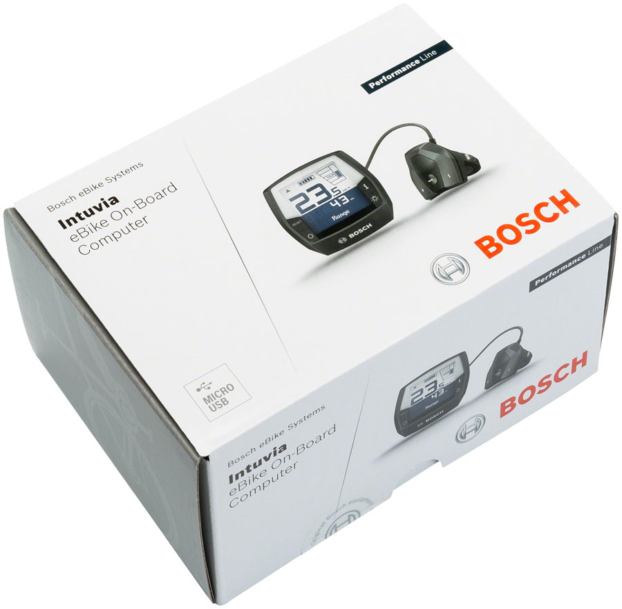 Bosch Intuvia Aftermarket Kit - 1500mm Cable, Display, Display Holder, Anthracite, eBike System 2