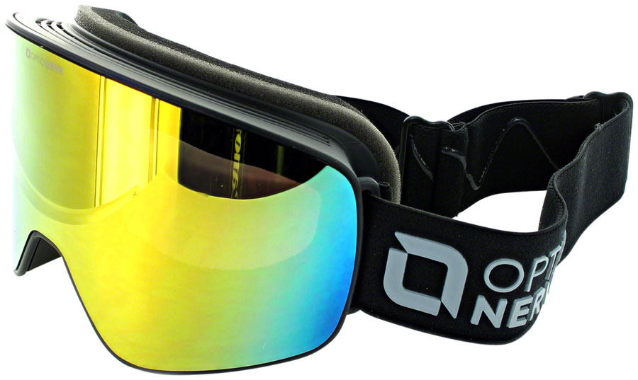 Optic Nerve South Paw Goggles - Matte Black, Brown/Red Revo Cat 3