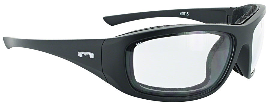 Mountain Shades Roadhenge Safety Glasses - Matte Black, Clear Lens