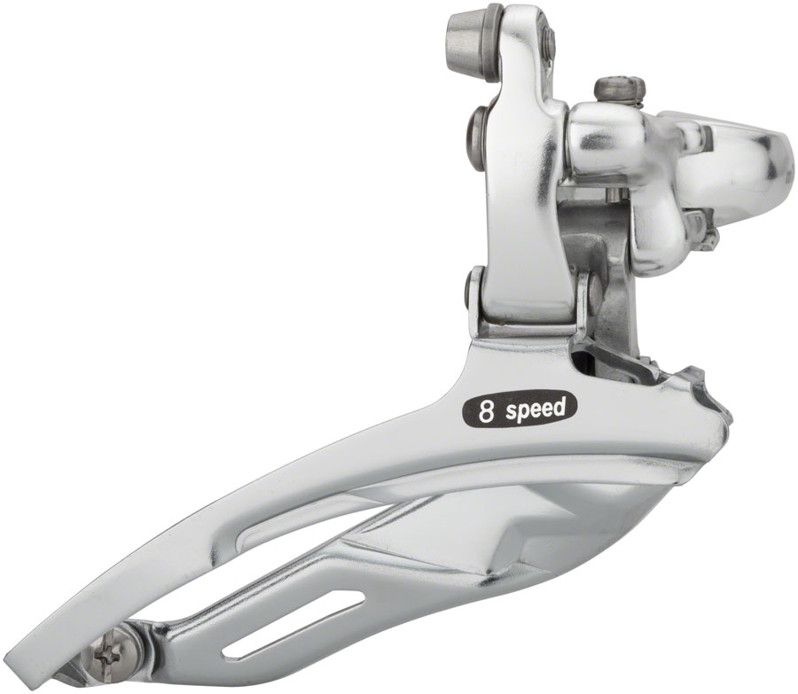 microSHIFT R538 Front Derailleur 8-Speed Triple 52/42/30, 28.6/31.8 Band Clamp, Shimano Compatible