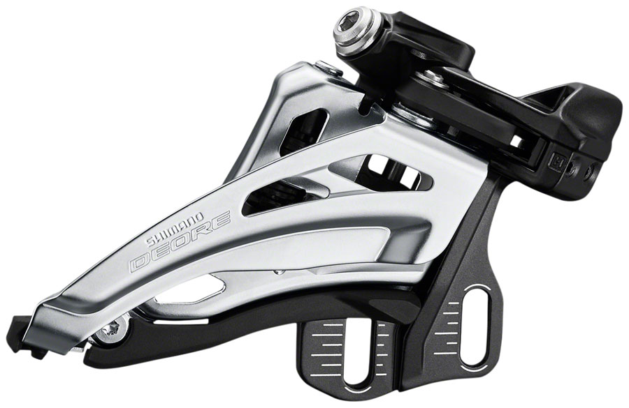 Shimano Deore FD-M6000-E 10-Speed Triple Side-Swing Front-Pull E-Type Front Derailleur