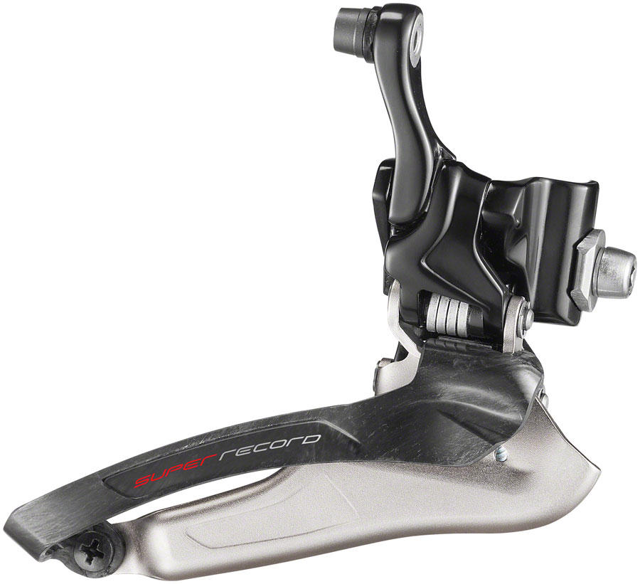 Campagnolo Super Record 12s Front Derailleur, 12-Speed, Braze-on, Carbon






